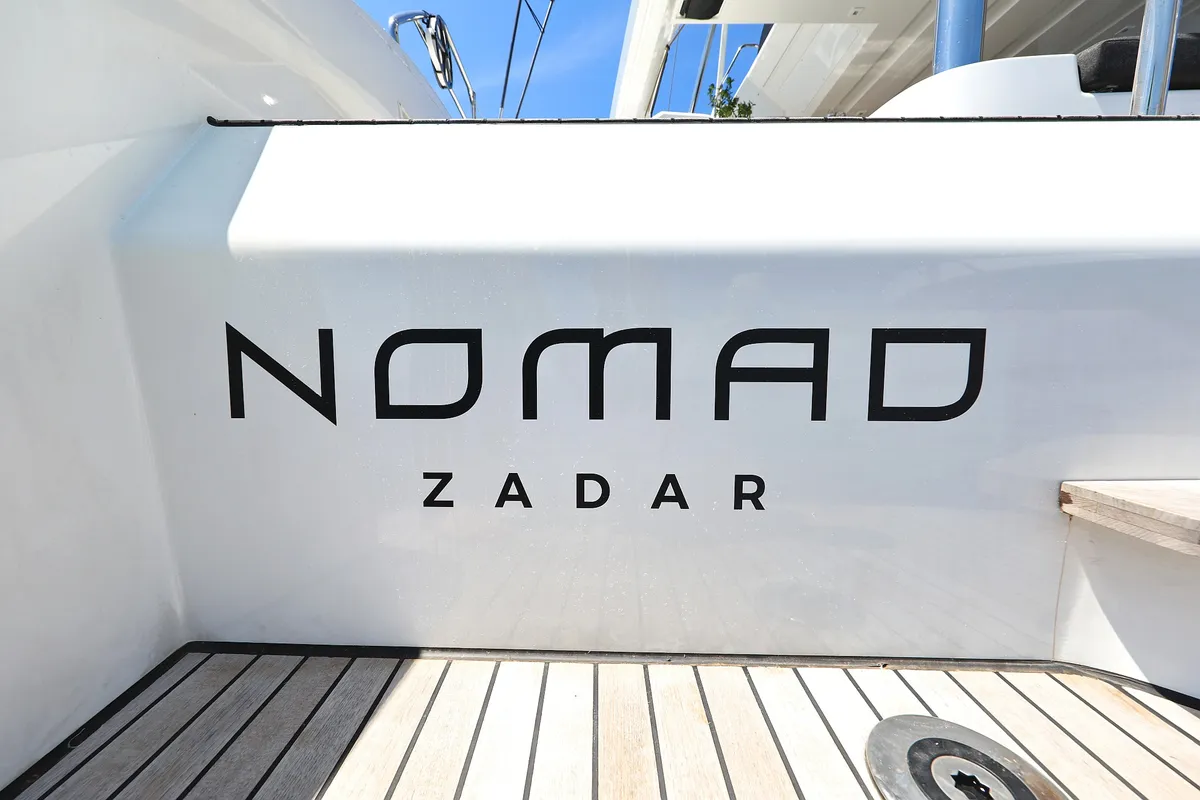 NOMAD, a Lagoon 55 catamaran at Split, Croatia
