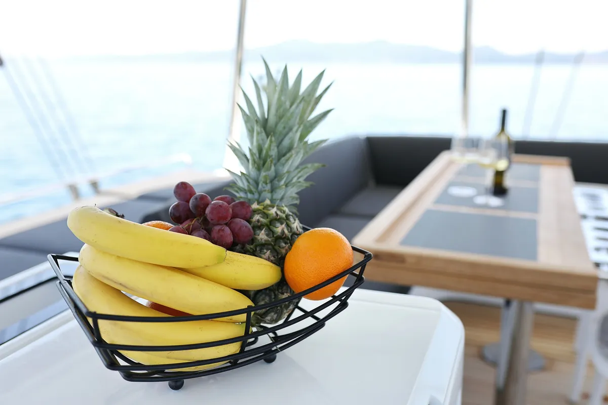 NOMAD, a Lagoon 55 catamaran at Split, Croatia
