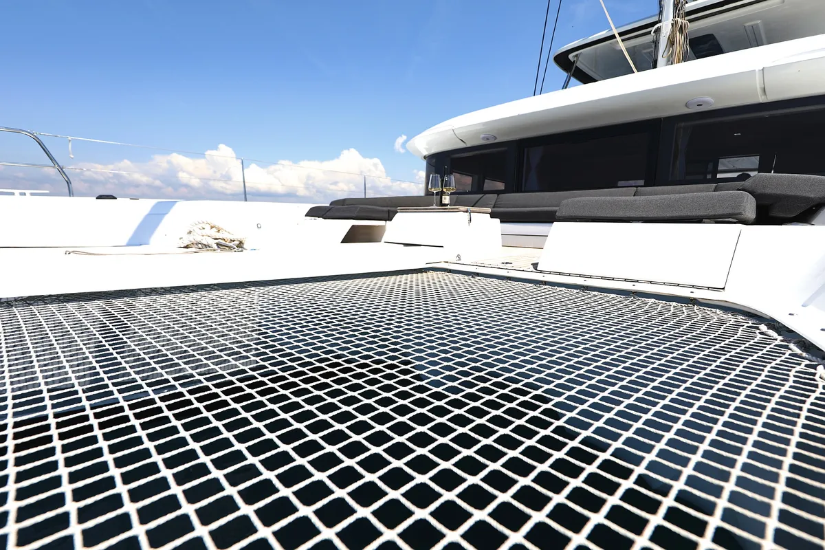 Cabin on NOMAD, a Lagoon 55 catamaran at Split, Croatia