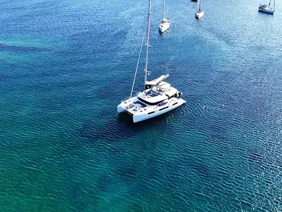 Head on Spring, a Lagoon 51 catamaran at Athens, Greece