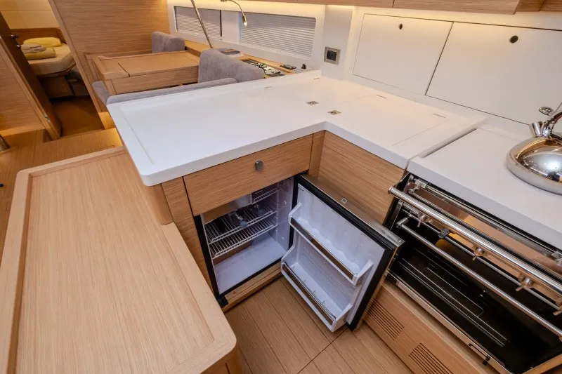 Galley of Morea, a Grand Soleil 52 LC sailboat at Grad Šibenik, Croatia