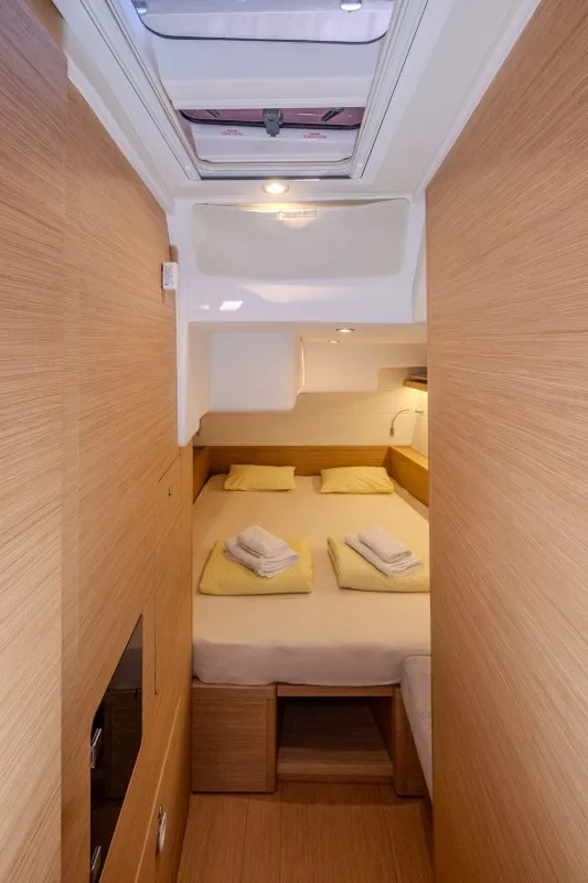 Cabin on Morea, a Grand Soleil 52 LC sailboat at Grad Šibenik, Croatia