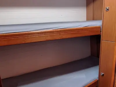 Cabin on Ivolga, a Bavaria Cruiser 51 sailboat at Grad Šibenik, Croatia