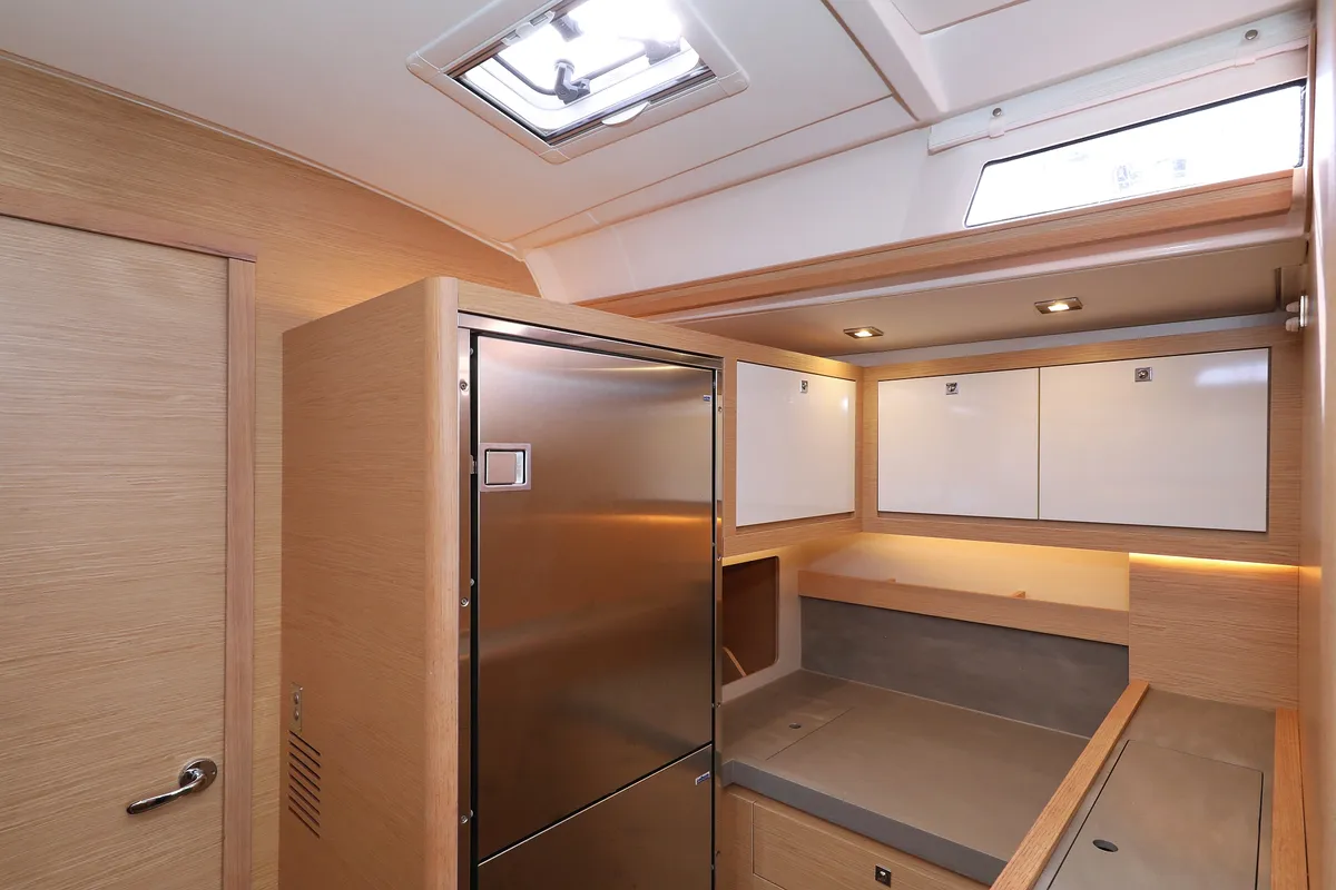 Galley of Dancer, a Dufour 530 sailboat at Općina Sukošan, Croatia