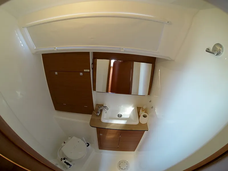Head on Get Lucky, a Dufour 460 Grand Large sailboat at Grad Šibenik, Croatia