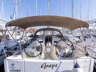 Grape, a Jeanneau Sun Odyssey 349 sailboat at Grad Biograd na Moru, Croatia