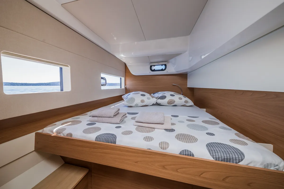 Cabin on Susanne, a Bali Catsmart catamaran at Općina Sukošan, Croatia