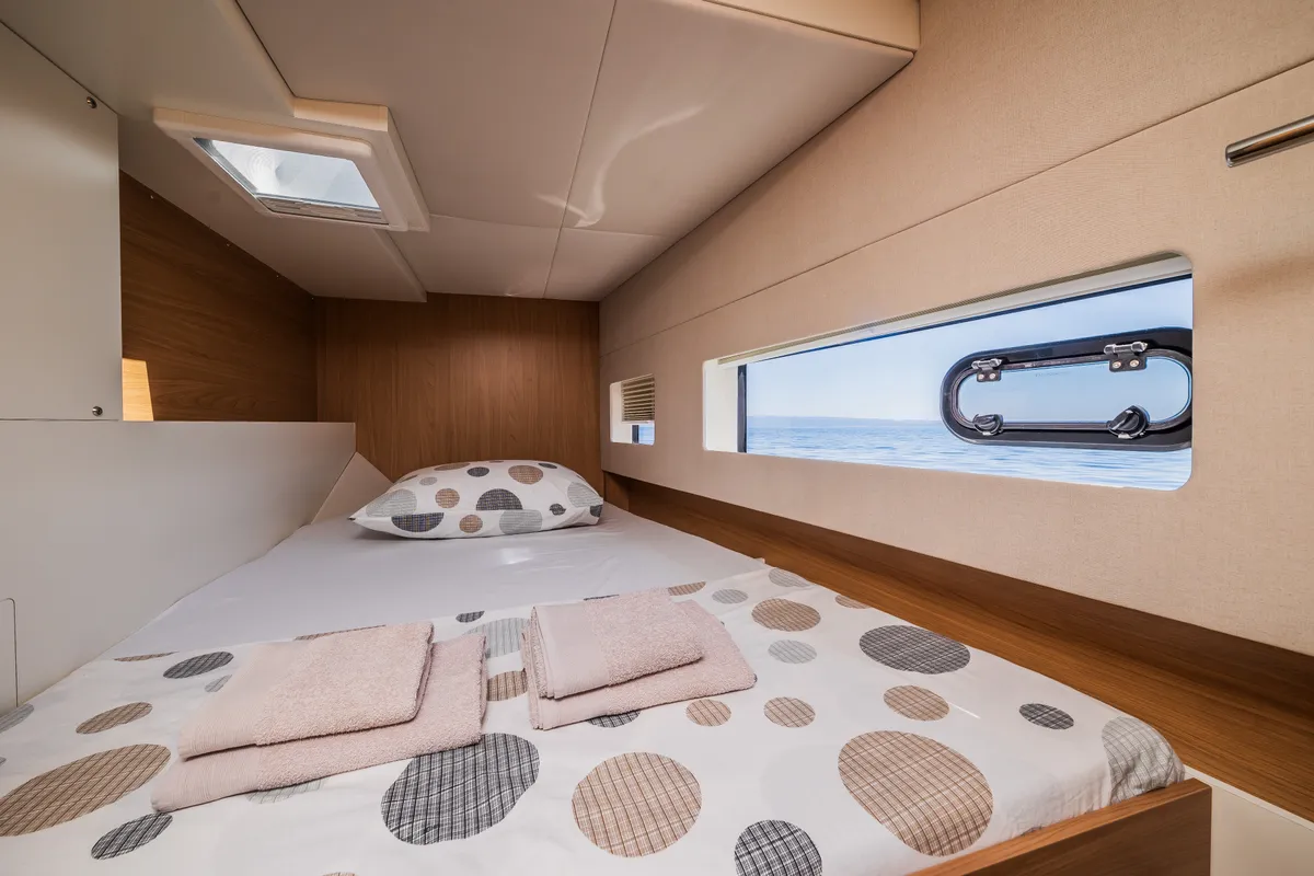 Cabin on Susanne, a Bali Catsmart catamaran at Općina Sukošan, Croatia