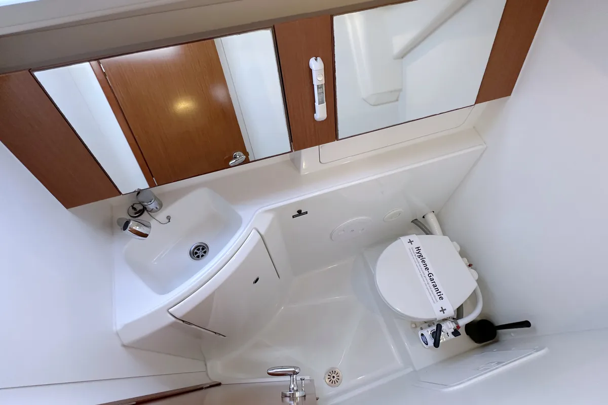 Head on Mambo, a Beneteau Oceanis 31 sailboat at Heiligenhafen, Germany