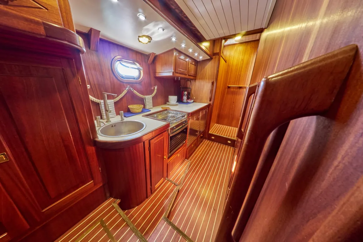 Oasis, a Custom Made Goletta 20 sailboat at San Vito Lo Capo, Italy