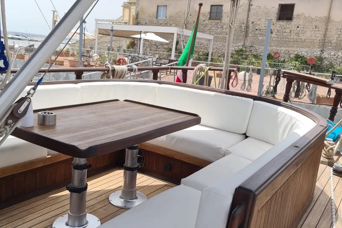 Oasis, a Custom Made Goletta 20 sailboat at San Vito Lo Capo, Italy