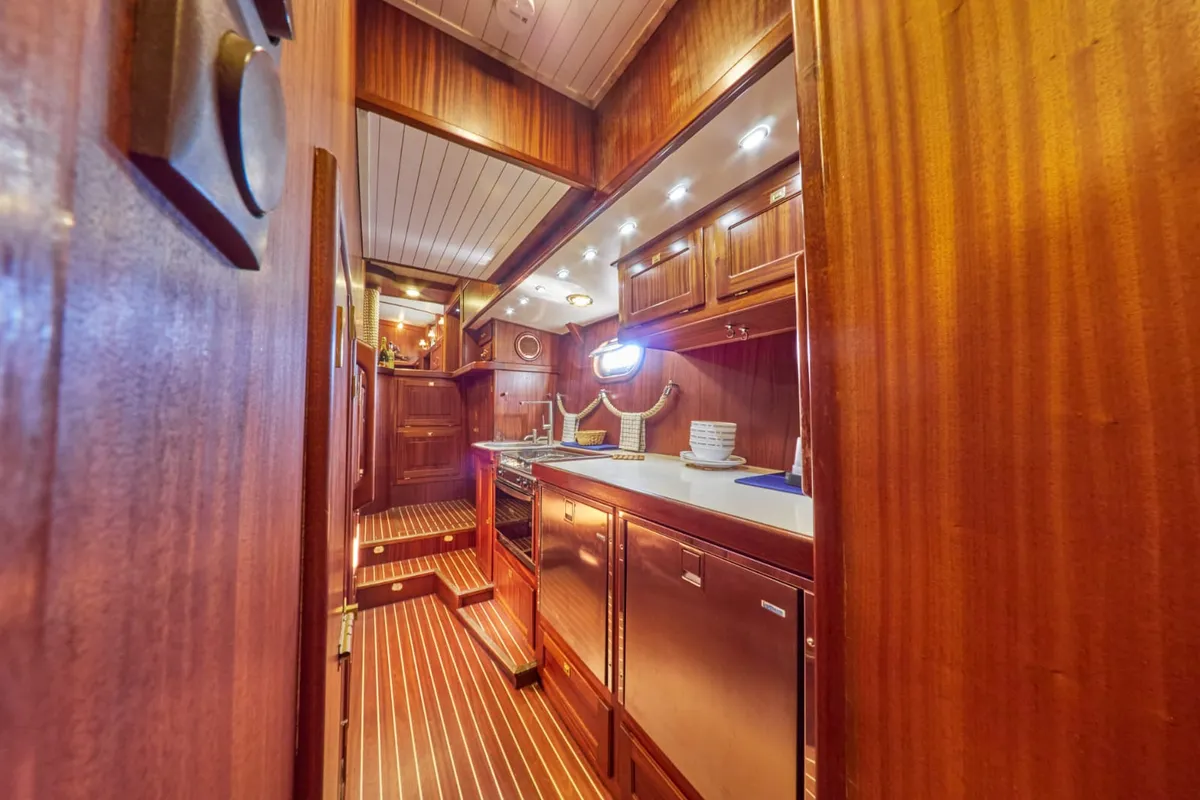 Oasis, a Custom Made Goletta 20 sailboat at San Vito Lo Capo, Italy