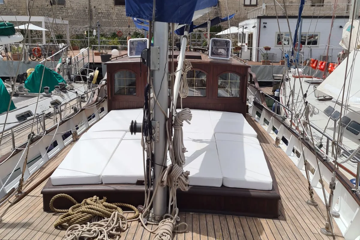 Oasis, a Custom Made Goletta 20 sailboat at San Vito Lo Capo, Italy