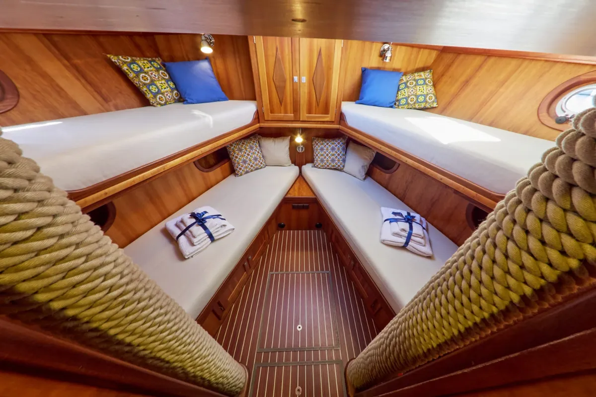Oasis, a Custom Made Goletta 20 sailboat at San Vito Lo Capo, Italy
