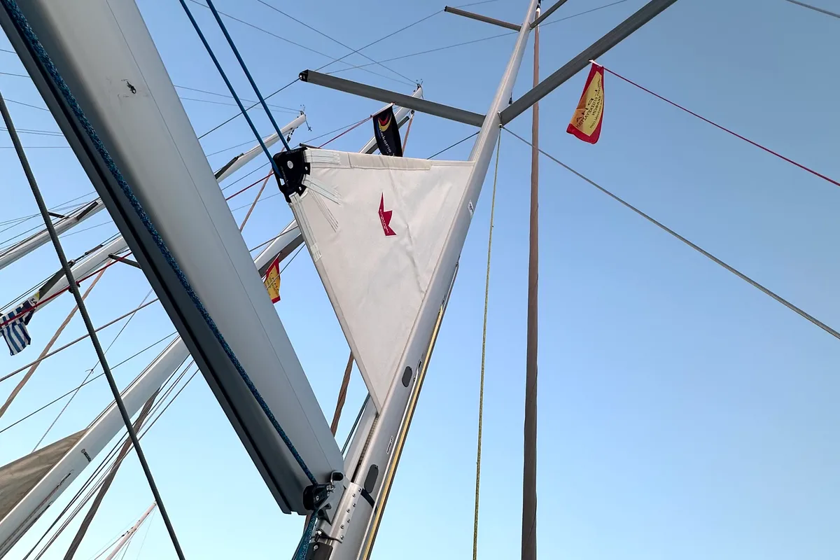Ismini, a Dufour 41 sailboat at Kos, Greece
