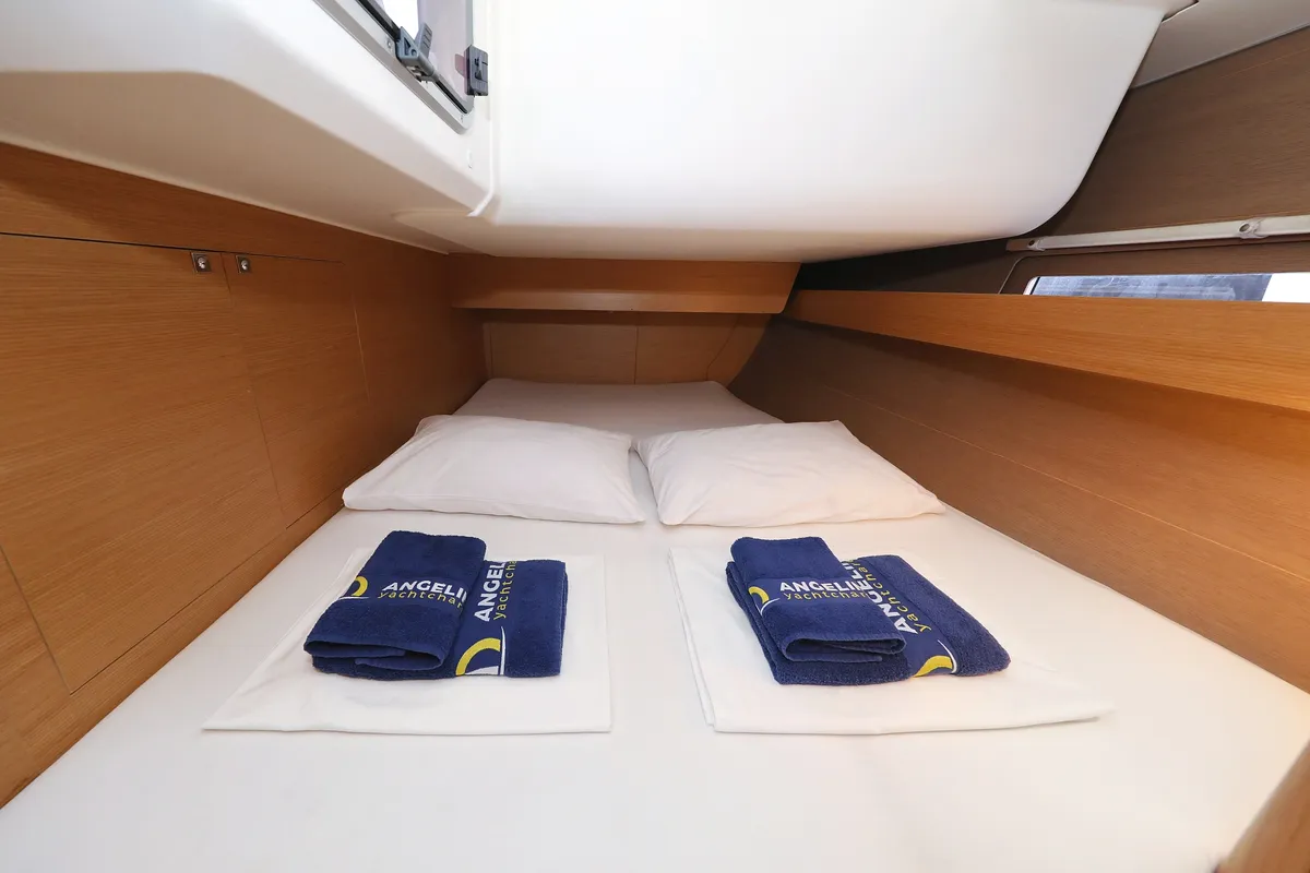 Cabin on 4 You, a Dufour 460 GL sailboat at Vodice, Croatia