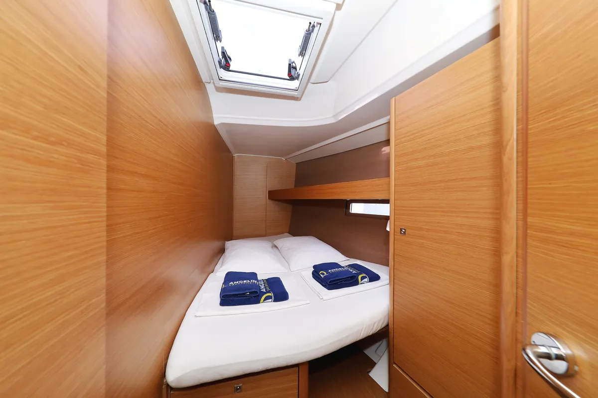 Cabin on 4 You, a Dufour 460 GL sailboat at Vodice, Croatia