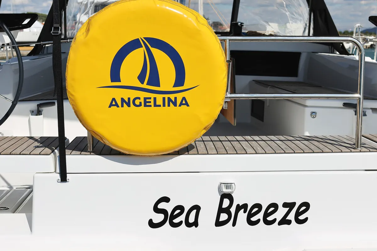 Sea Breeze, a Dufour 470 sailboat at Grad Vodice, Croatia