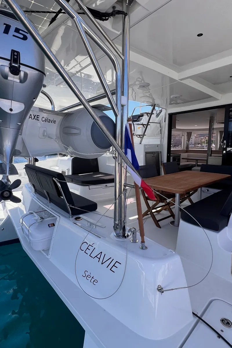 CELAVIE, a Lagoon 42 catamaran at Ajaccio, France
