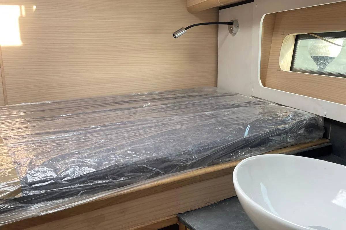Cabin on Six on the Sea, a D&D Kufner 54 sailboat at Salerno, Italy