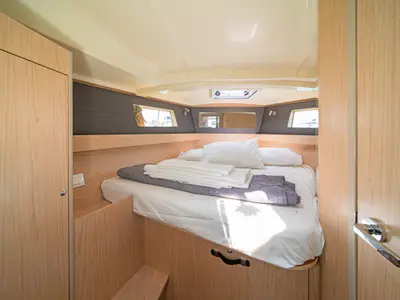 Cabin on Lux, a Beneteau Oceanis 41.1 sailboat at Municipal Unit of Lefkada, Greece