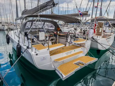 Catch me if you can, a Hanse 410 sailboat at Šibenik, Croatia
