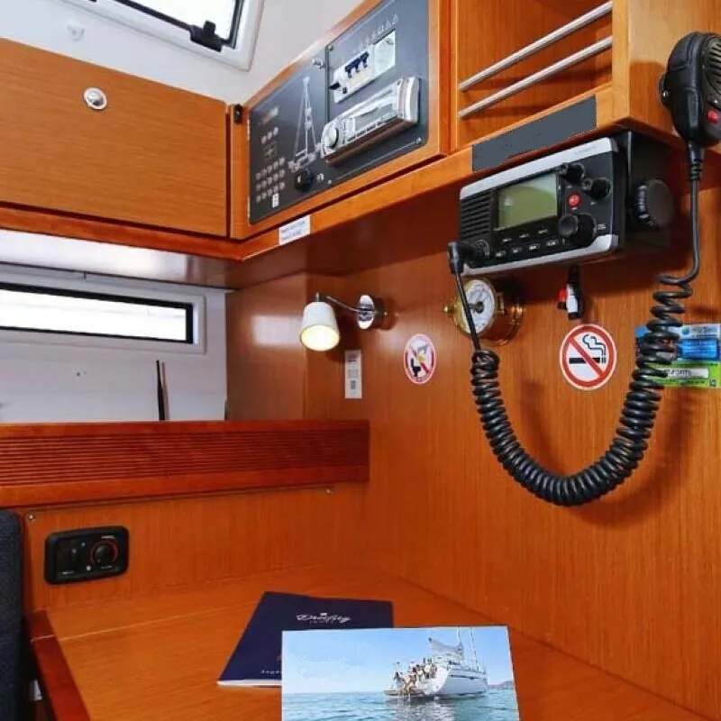 Kalimera, a Bavaria Cruiser 45 sailboat at Palma de Mallorca, Spain