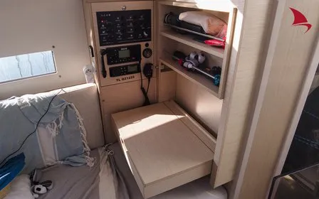 Salon of Amour, a Beneteau Oceanis 30.1 sailboat at Plan-d'Aups-Sainte-Baume, France