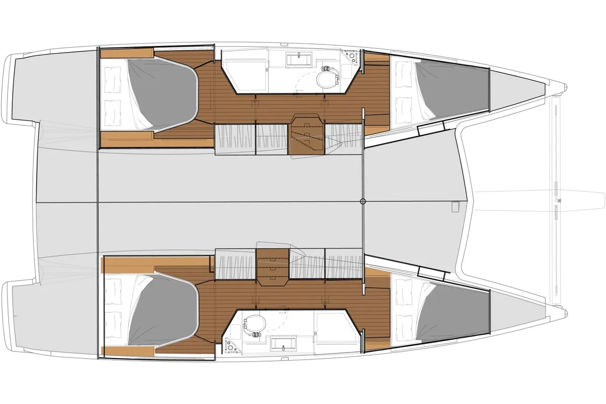 Happy Ours, a Fountaine Pajot Lucia 40 catamaran at Road Town, British Virgin Islands