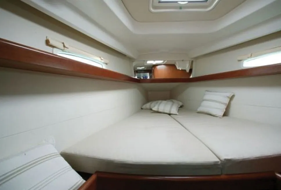 Cabin on Tosca, a Beneteau Oceanis 40 sailboat at Municipal Unit of Elefsina, Greece