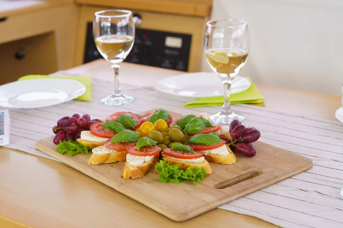 Miss Moneypenny, a Lagoon 400 S2 catamaran at Grad Šibenik, Croatia