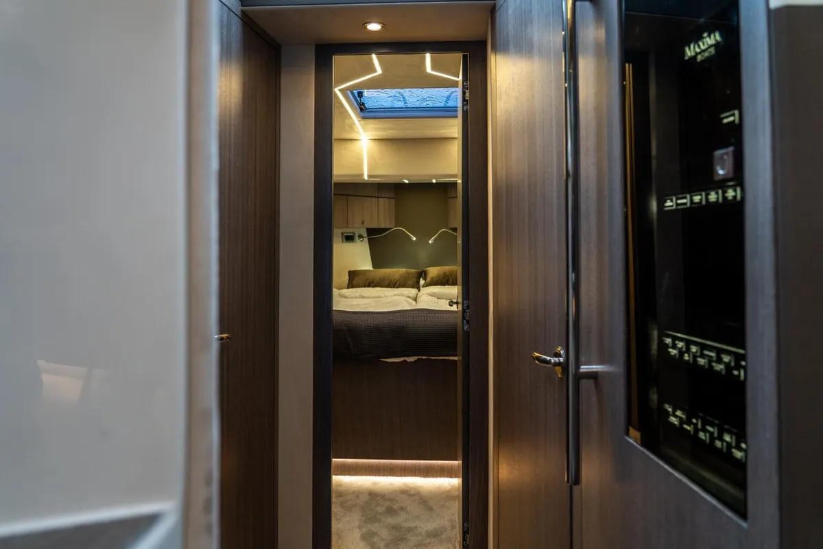 Cabin on Hvar, a Maxima 37 motor yacht at Seget Donji, Croatia
