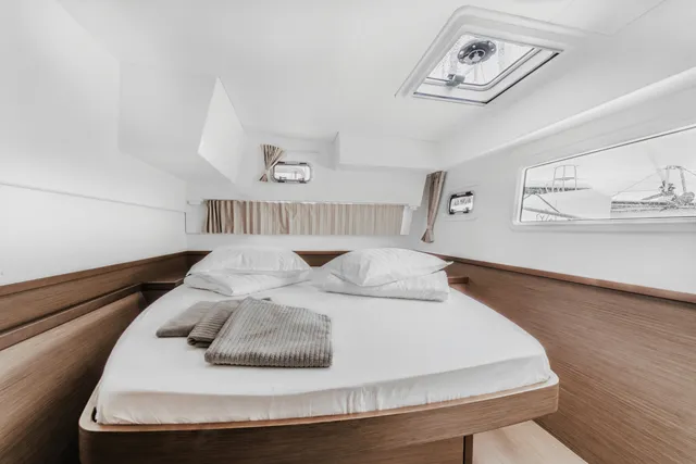 Cabin on ARTEMIS, a Lagoon 42 catamaran at Grad Šibenik, Croatia