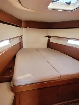 Cabin on Papillon, a Italia Yachts 13.98 sailboat at Rosignano Solvay, Italy