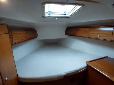 Cabin on Kigo 2, a Bavaria 44 sailboat at Grad Rijeka, Croatia