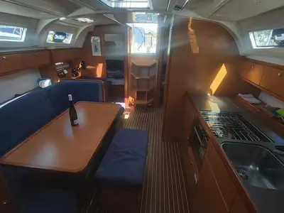 Galley of Livka IV, a Bavaria Cruiser 41 sailboat at Split, Croatia
