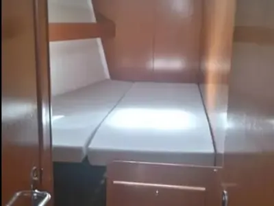 Cabin on Maria, a Beneteau Cyclades 50.4 sailboat at Athens, Greece
