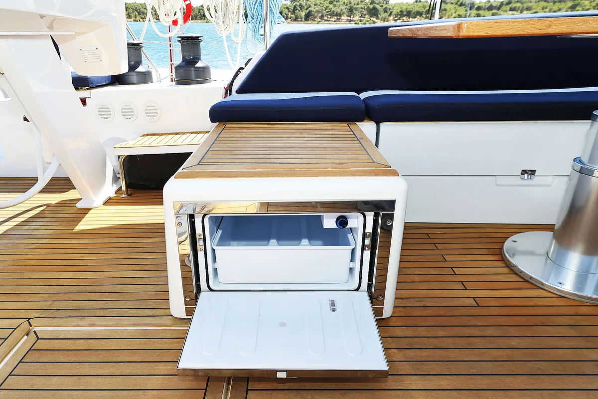 Ocean Phoenix, a Hanse 510 sailboat at Grad Šibenik, Croatia
