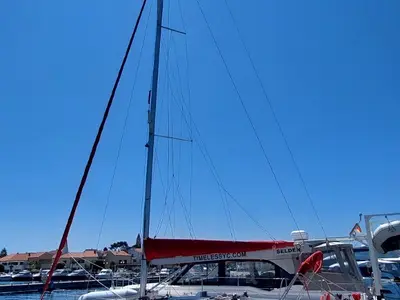 Exterior view of Tango, a Elan 350 Performance sailboat at Grad Biograd na Moru, Croatia