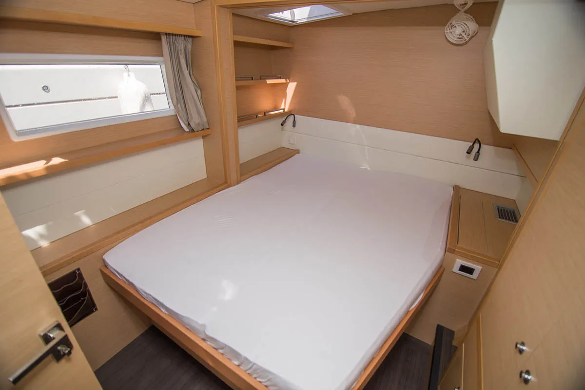 El Presidente 721/2025, a Lagoon 52 F catamaran at Palma de Mallorca, Spain