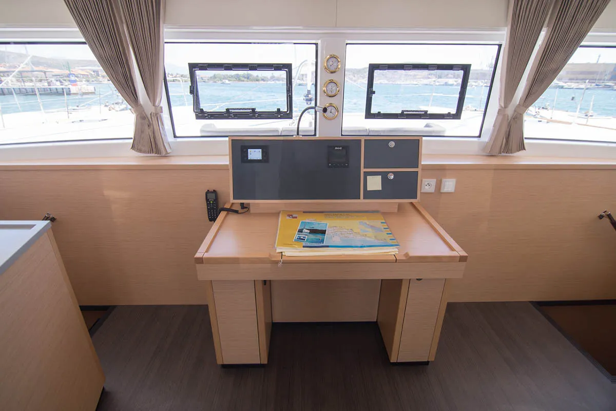 El Presidente 721/2025, a Lagoon 52 F catamaran at Palma de Mallorca, Spain