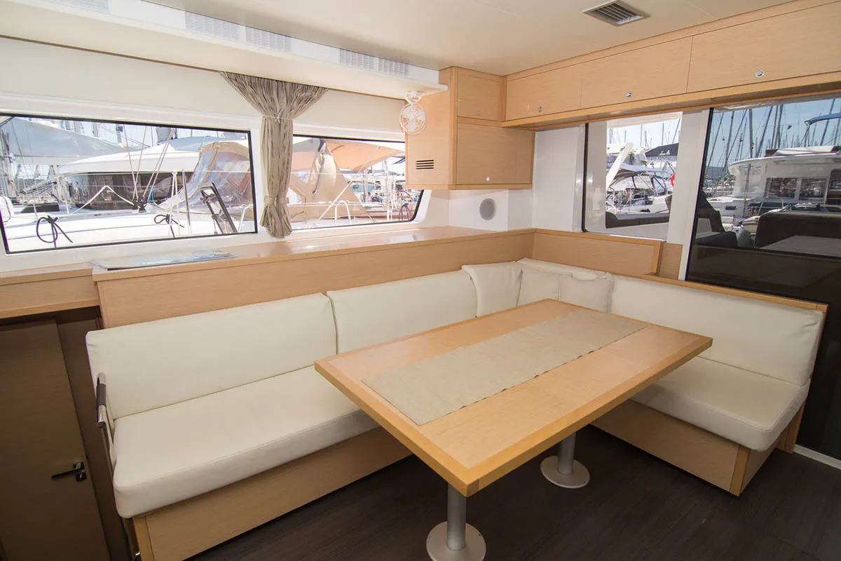El Presidente 721/2025, a Lagoon 52 F catamaran at Palma de Mallorca, Spain