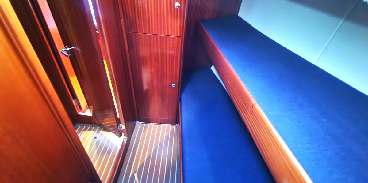 Cabin on Gin, a Bavaria 44 sailboat at Punat, Croatia