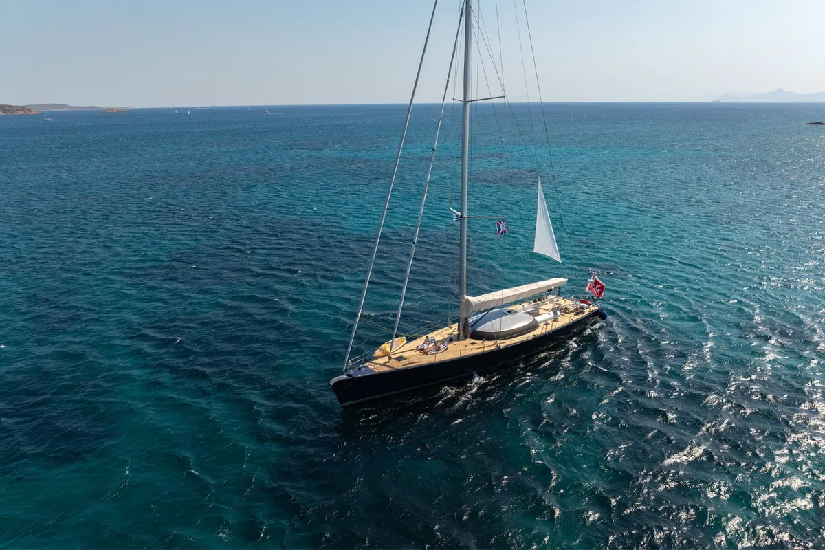 Sy Meliti, a Gulet Luxury Sailing Yacht sailboat at Athens, Greece