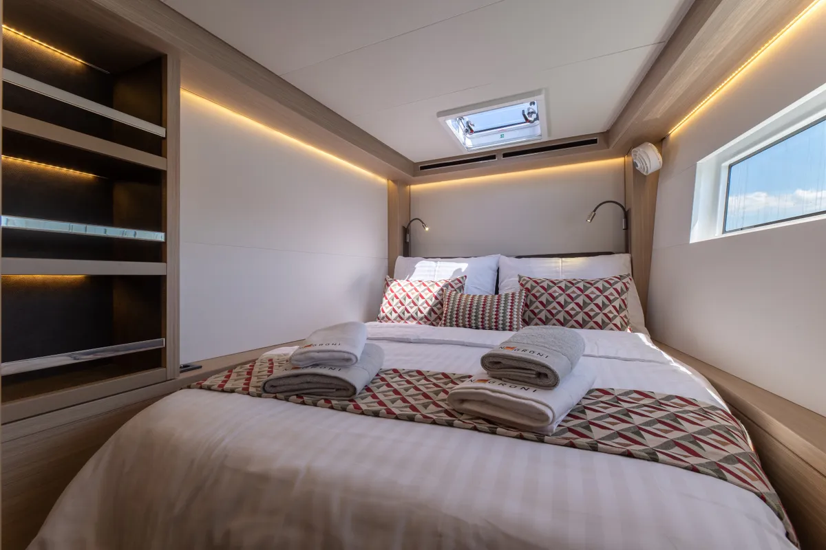 Cabin on Negroni, a Lagoon 51 catamaran at Općina Rogoznica, Croatia