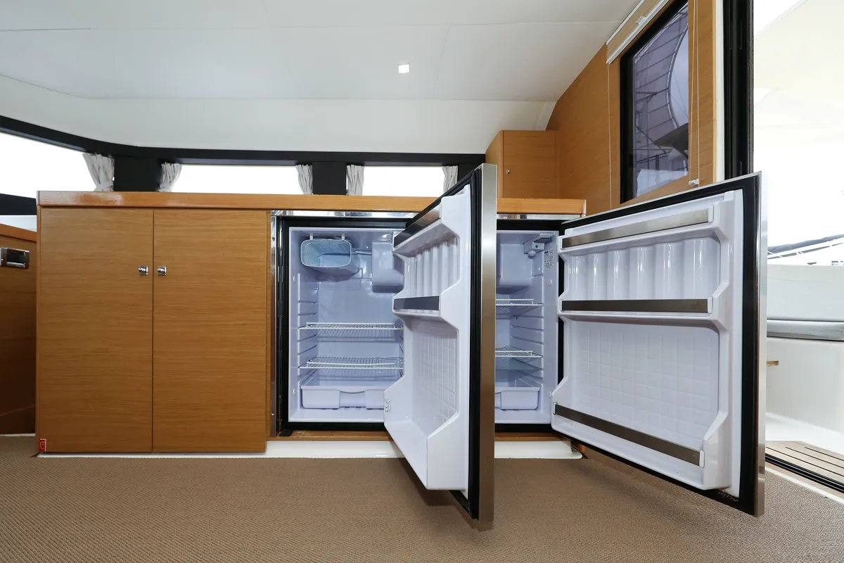 Galley of Believe, a Dufour 48 Catamaran catamaran at Vodice, Croatia