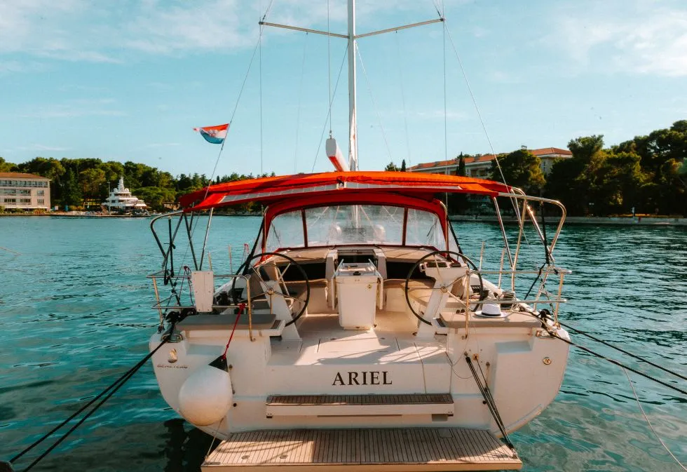 Ariel, a Beneteau Oceanis 46.1 sailboat at Općina Medulin, Croatia