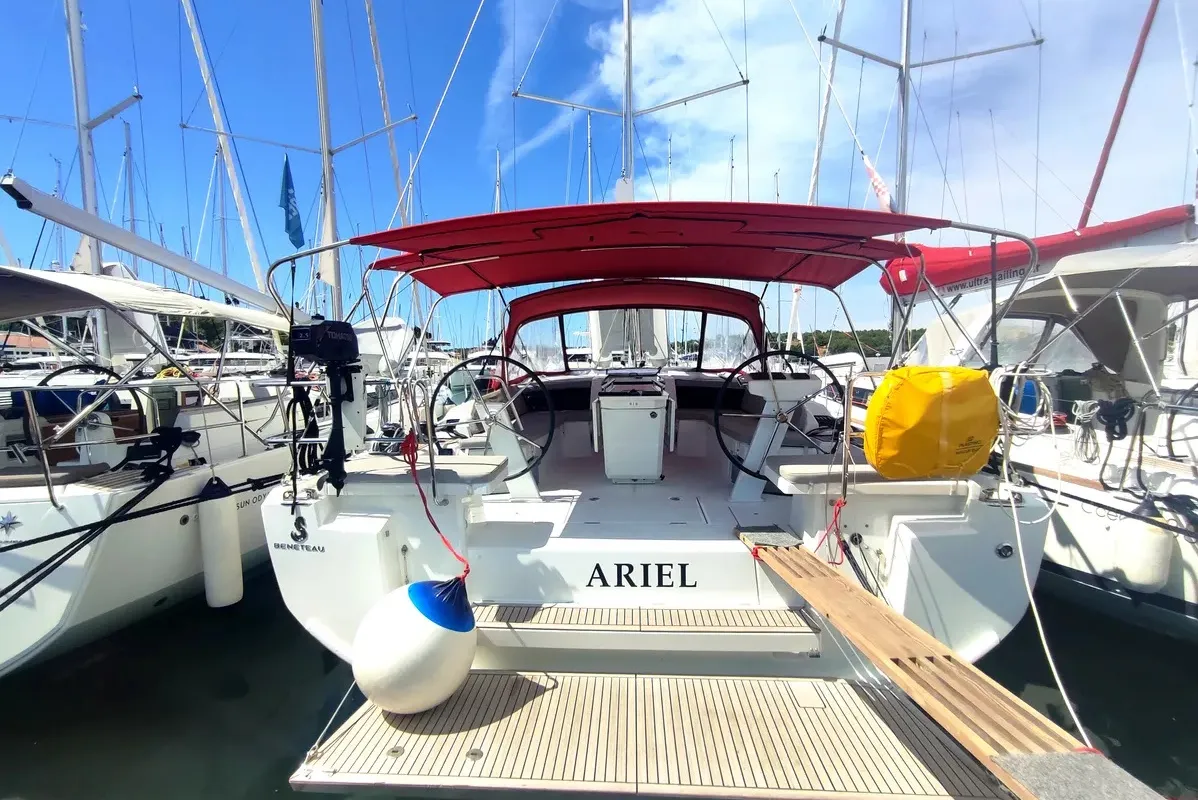 Ariel, a Beneteau Oceanis 46.1 sailboat at Općina Medulin, Croatia