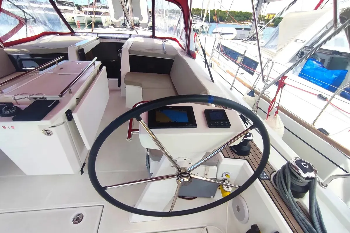 Ariel, a Beneteau Oceanis 46.1 sailboat at Općina Medulin, Croatia