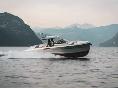 Bellini Group Astor 38, a motor yacht at Kaštela, Croatia